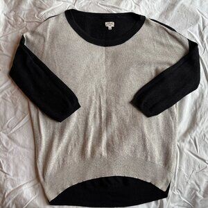 Wilfred Black and White Sweater